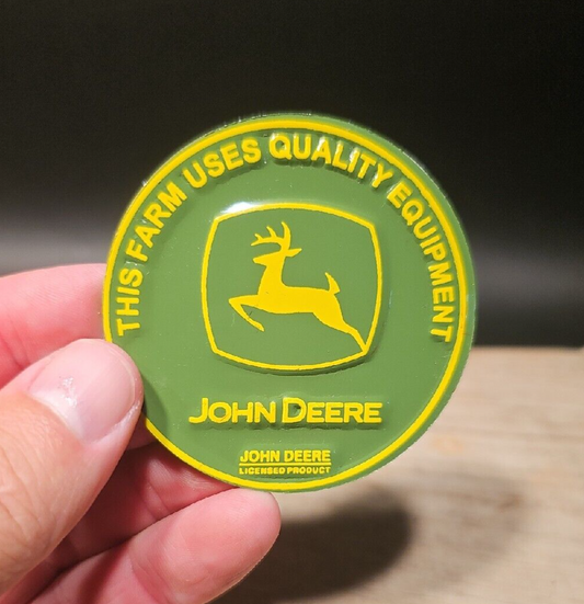 Vintage Antique Style Metal "John Deere" Magnet