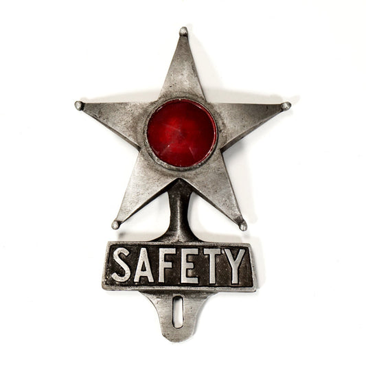 Safety Star License Plate FOB